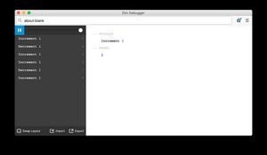 The Elm debugger
